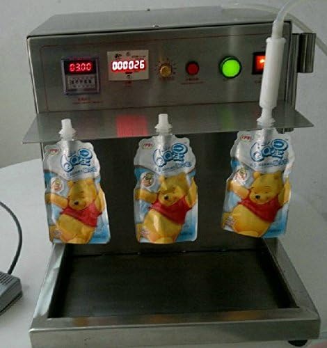 Висококвалитетни стенд-ап торбички за температура од нерѓосувачки челик машина за полнење млеко од соја, филер за течен детергент, машина за
