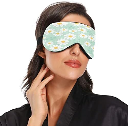 Маска маска за спиење маска за жени мажи меки и удобни маски за очи, блокирајќи го слепиот прилагодлив ноќен капак за очи за патување