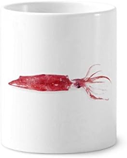Океански риба свежо розово мека четка за заби држач за пенкало кригла керамички штанд -молив чаша