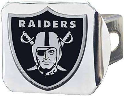 FanMats NFL Unisex-Adult Metal Hitch Cover