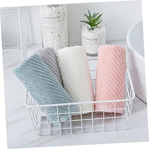 OVAST 4pcs Pure Cotton Face Towel Face Wipes for Kids Baby Face Wipes Organic Bath Towels Cotton Face Towels Soft Bath Towels Face