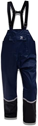 Rainrider дожд Биб панталони за мажи жени 150D Оксфорд безбедносни панталони тешки водоотпорни работни панталони рип-стоп комбинезони