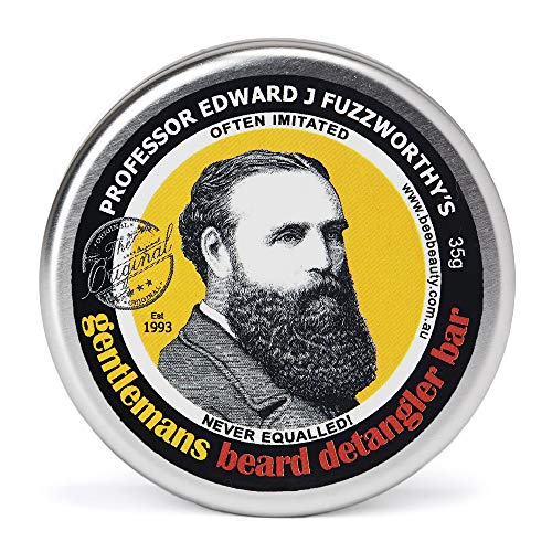 Професорот Fuzzwarty's Beard Shampoo и комплет за балсам - природен подарок за брада за мажи - органски основни растителни масла - комплет