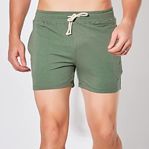 Шорцеви лесни машки летни цврсти бои големи џебови панталони џеб влечење лабава случајна спортска кандидат