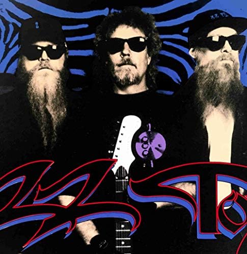 ZZ Top Poster Rev Horton Heat Lakefront Arena New Orleans 1996 s/n 500 Мет Гец
