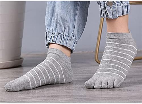 Sportsенски модни шарени спортови за чорапи од пет кепори со ниски домашни чорапи за жени