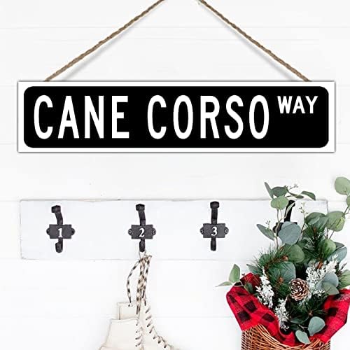 Cane corso lубовник дрвен wallиден плакета обичај уличен знак Cane Corso подарок знак плакета трска, декор, животинско дрво, woodидни плочки,