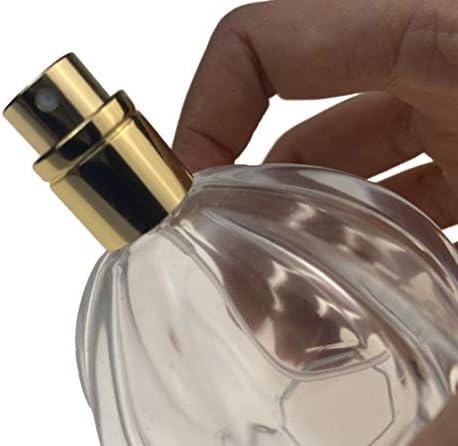 50ml 1,7oz чиста фенси празна кристална парфем шише гроздобер парфем со шише со шише со шише од тиква, преносно шише за спреј за