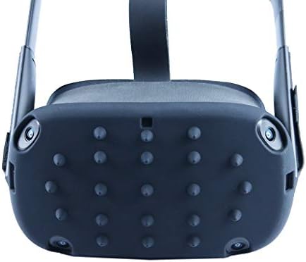 Случај за заштита на ESIMEN VR за Oculus Quest Shell Cap Premium Silicone заштитни додатоци против фрлање на лесен светло