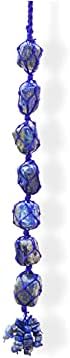 Пјуор Лапис Лазули Кристално дрво на животот исцелување кристали wallидни закачалки Бонсаи пари дрвја богатство декор васту мирот