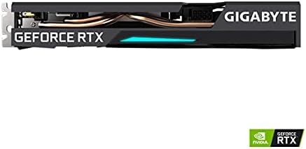 Gigabyte Geforce RTX 3060 Ti Eagle OC 8G графичка картичка, 2x вентилатори на ветерници, LHR, 8GB 256-битен GDDR6, GV-N306Teagle OC-8GD Rev2.0