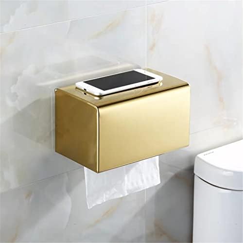 АДСРБ Држач ЗА Тоалетна Хартија Додатоци За Бања Ролна Хартија Решетка За Мобилни Телефони Држач За Хартиена Крпа Кутија За Тоалетно Ткиво