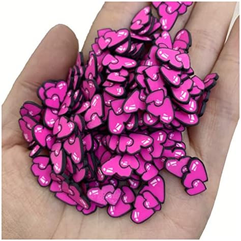 Ruitaiqin rtao0228 100g 10mm прекрасна срцева полимерна глине