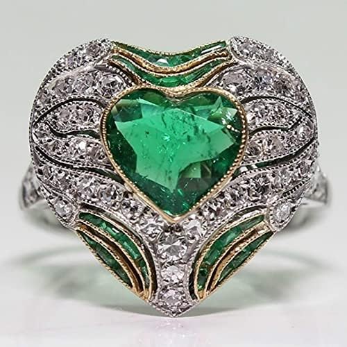 2023 година Нов извонреден накит прстен Loveубовни прстени Елегантни големи овални циркони жени прстен забава банкет шарм украси декор