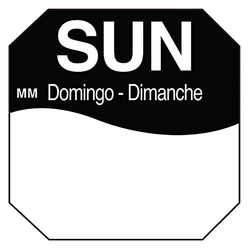 Денот на денот на денешната 1 „x 1“ отстранлива етикета, Сонцето