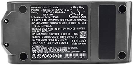Замена На Батеријата За Dyson 268804-01, 269054-01,269232-01,295124-01, Sv14 V11 Животно, SV14 V11 Вкупно Чисти, V11, V11 Апсолутна, V11