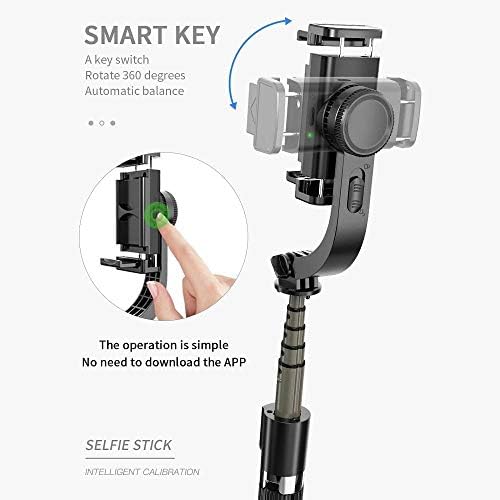 Штанд со боксер и монтирање компатибилен со Motorola Moto G30 - Gimbal SelfiePod, Selfie Stick Extendable Video Gimbal стабилизатор за Motorola Moto G30 - Jet Black