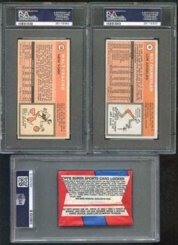 1970-71 Топпс 120 Волт Фразиер ПСА 7 оценета кошаркарска картичка 1970 НМ Newујорк - Непотпишани кошаркарски картички
