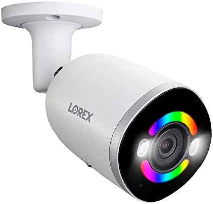 LOREX E895AB 4K SMART SEAFTION LIGHTING Bullet AI POE IP жична камера