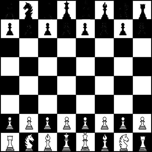А8 'шаховска табла и парчиња немонтирани гумени печат