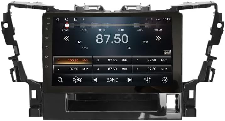Андроид 10 Авторадио Автомобил Навигација Стерео Мултимедијален Плеер ГПС Радио 2.5 Д Екран На Допир фортојота Алфард 2015-2019 Окта