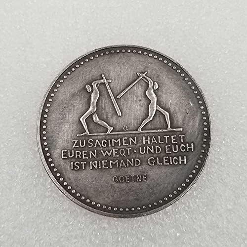 Предизвик Монета Антички Занаети 1954 Кагаро Австралиски Месинг Странски Монети Колекција Странски Монети Комеморативна Монета Колекција