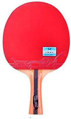 Sshhi Ping Pong Poind Set, 5-starsвезди, лопатка за тенис на маса, погодна за средно играчи, цврсти/како што е прикажано/кратка рачка