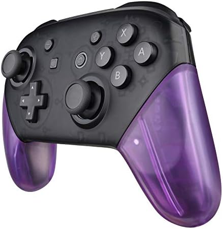 Екстремерна чиста атомска виолетова рачка за замена на рачката за контролор Nintendo Switch Pro, Shell Shell за Grang за Nintendo Switch