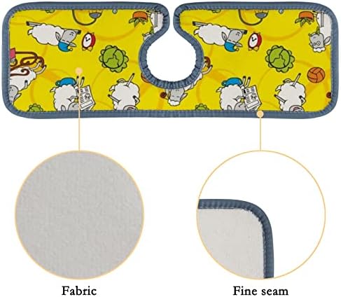 Абсорбента кујна тапа душеци 2 парчиња цртан филм овци животни тапа за мијалник за мијалник