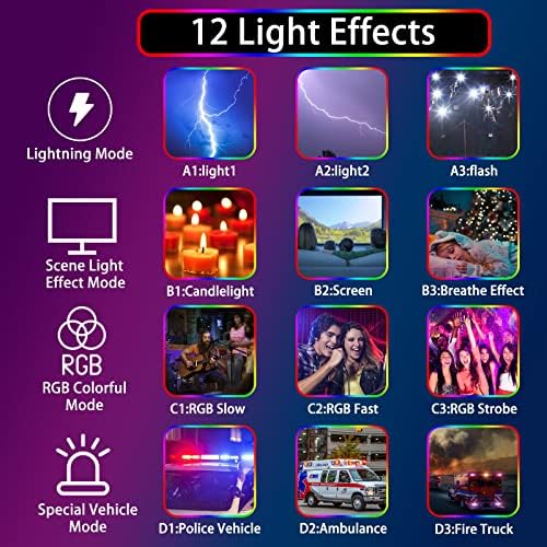 Артман Пренослив RGB Видео Светло За Фотографија, 360°Целосна Боја Двострано Осветлување На Камерата, CRI 95+ 2500-9000K Затемнето Преносно