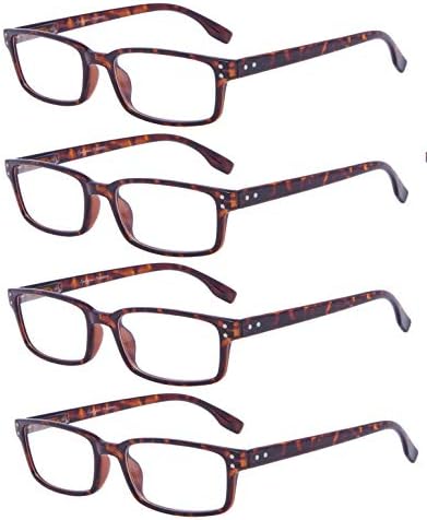 Чесблу 4 Пакет Гроздобер Очила За Читање Мажи Утеха Читатели Жени Читање Очила