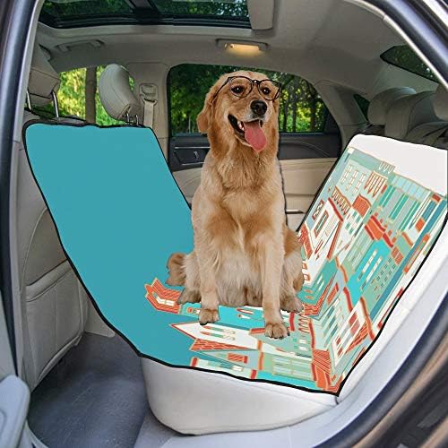 Еневоткс Капак За Седишта ЗА Кучиња Прилагодени Европски И Американски Идеи За Дизајн Капаци За Седишта За Автомобили За Кучиња Водоотпорен
