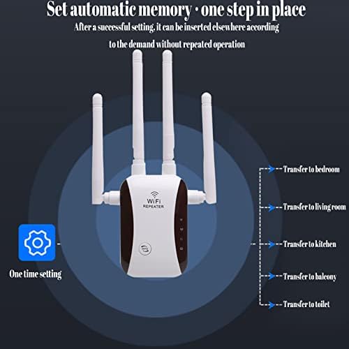 #WFM1KN WiFi Extender WiFi Booster 300Mbps WiFi засилувач WiFi Range Extender WiFi Repeater за Home 24Ghz On-Ly
