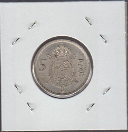 1975 Шпанија Класик Класик Глава за лево никел изборот фино