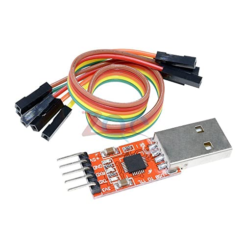 CP2102 USB TO UART TTL Serial STC Programamable Module PL2303 Супер четка линија за Arduino со 4 пински Dupont Jumper жица