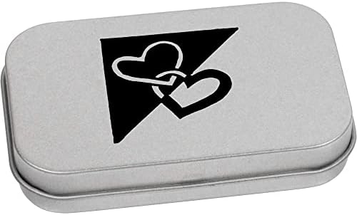 Азееда 95мм Испреплетени Срца Метални Шарки Калај / Кутија За Складирање