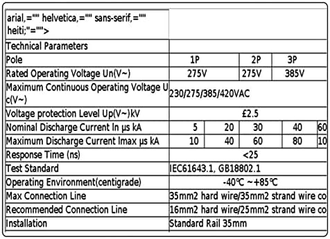 CRFYJ 1PCS House Moilning Protection Arserster Surge Protector AC 3P+N 40 ~ 80Ka 60Ka ~ 100KA 385V 420V SPD SPD Заштита на низок напон 4P