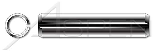 M1.5 x 8mm, ISO 8752, метрички, склопени пролетни иглички, тешка должност, AISI 301 не'рѓосувачки челик