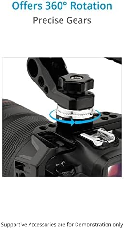 Proaim Snaprig Rosette Bolt-On Mount за додатоци за розета во стилот на ARRI-стил, кафези на фотоапарати и лажици. Издржливо, мултифункционално и обезбедете безбедно монтирање. Нуди р