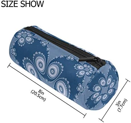 DJrow торба со моливи со организатор на патент Пен за фрактални спирални цвеќиња уметност за шминка торбичка за складирање торбичка за