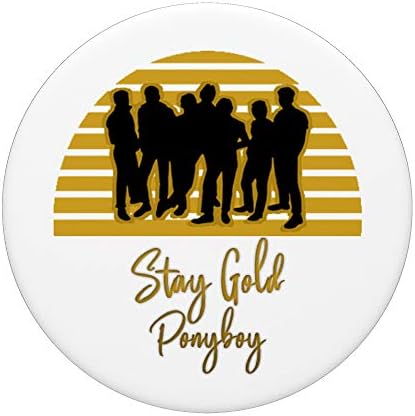 Останете злато Понибој PopSockets PopGrip: Заменлива зафат за телефони и таблети