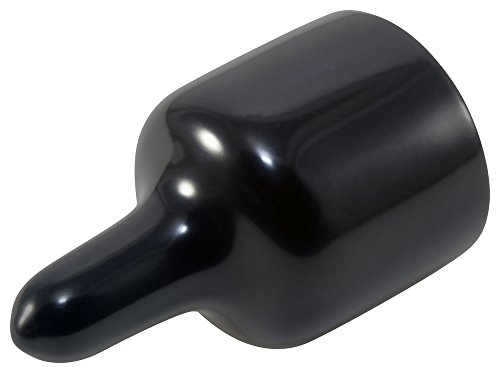 Caplugs 99390390 Пластично EZ Повлечете го капачето на табулаторот EZ-860-12, винил, капаче ID .860 должина .187, црна