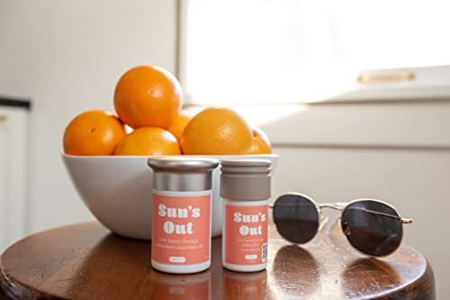 Мирисот на мирисот на мирисот Aera Mini Sun's Out Home - Белешки за слатка портокалова и мандаринска - работи со мини дифузер Аера, големина на