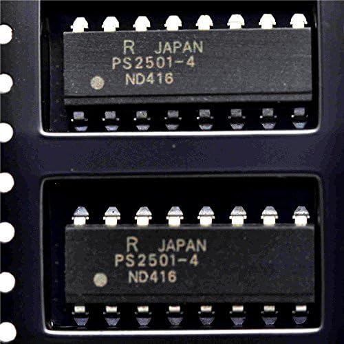 Quickbuing PS2501-4 Optocoupler, SMD, SOP16 Opto Isolator, Opto Electronic спојување