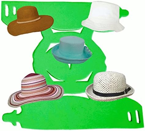 1pk Делукс флопи/Шајпер за сонце | Шапка за капа | Помошник за складирање, патување Ак. | Поддршка на панелот за куполи на капа