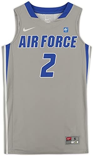Спортски меморијалии Воздухопловни сили на соколи, издадени од тимот на тимот на 2 Греј женски дрес од кошаркарската програма - Големина S -