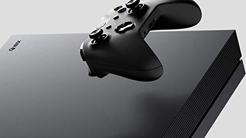 Мајкрософт Xbox ONE X 2TB Солидна Држава Диск Игри Конзола Со Безжичен Контролер-Мајчин 4K-HDR-Подобрена Со Брз SSD-Црна