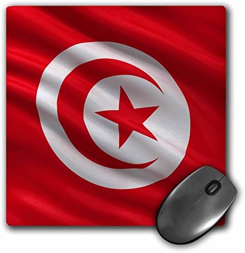 3дроуз ДОО 8 Х 8 Х 0,25 Инчи Подлога За Глувци Знаме На Тунис