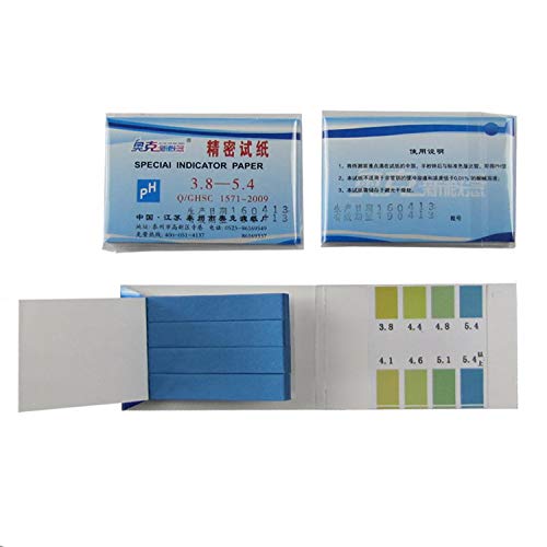 Индикатор за pH на PH на Deschem, ленти за тестирање на хартија, 10 торби/лот