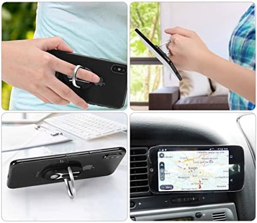 Boxwave Car Mount компатибилен со Oppo Band - мобилен рачен автомобил, монтирање на прсти за мобилни автомобили за мобилна лента за Oppo Band